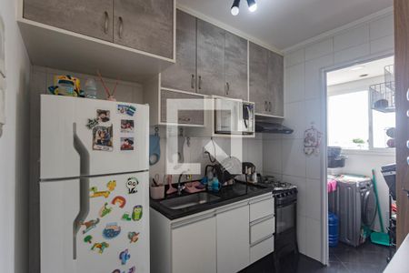 Cozinha de apartamento à venda com 2 quartos, 46m² em Vila Água Funda, São Paulo