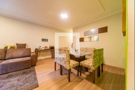 Sala de apartamento à venda com 3 quartos, 70m² em Jardim do Estádio, Santo André