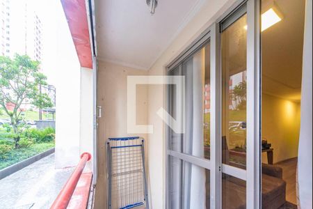 Varanda da Sala de apartamento à venda com 3 quartos, 70m² em Jardim do Estádio, Santo André