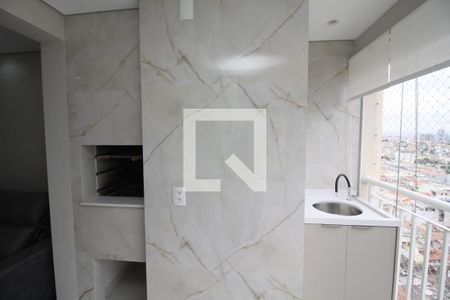 Varanda da Sala/Churrasqueira de apartamento para alugar com 2 quartos, 56m² em Vila Formosa, São Paulo