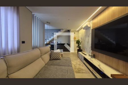 Sala de apartamento para alugar com 2 quartos, 180m² em Vila Eldizia, Santo André