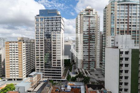 Vista da Varanda da Sala de apartamento para alugar com 1 quarto, 49m² em Cerqueira César, São Paulo