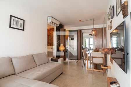 Sala de apartamento para alugar com 1 quarto, 49m² em Cerqueira César, São Paulo