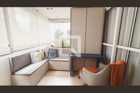 Varanda gourmet de apartamento à venda com 2 quartos, 76m² em Santana, São Paulo