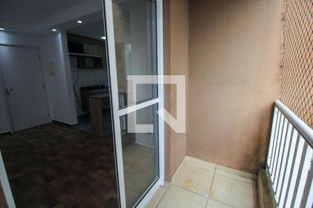 Varanda da Sala de apartamento para alugar com 2 quartos, 54m² em Vila João Ramalho, Santo André
