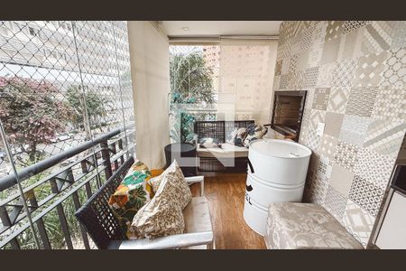 Varanda gourmet de apartamento para alugar com 3 quartos, 110m² em Santana, São Paulo