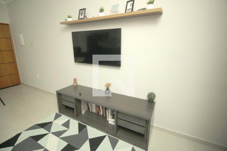 Sala de apartamento à venda com 3 quartos, 75m² em Vila Curuçá, Santo André