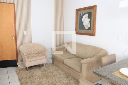 Sala e Cozinha de casa para alugar com 1 quarto, 34m² em Vila Jardim São Judas Tadeu, Goiânia