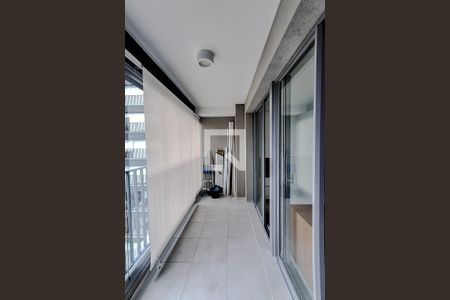 Varanda da Sala de apartamento para alugar com 1 quarto, 37m² em Ipiranga, São Paulo