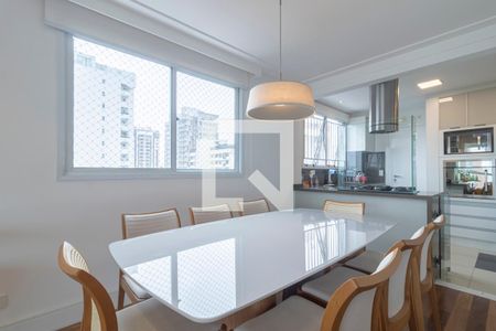 Sala de Jantar de apartamento à venda com 2 quartos, 142m² em Moema, São Paulo
