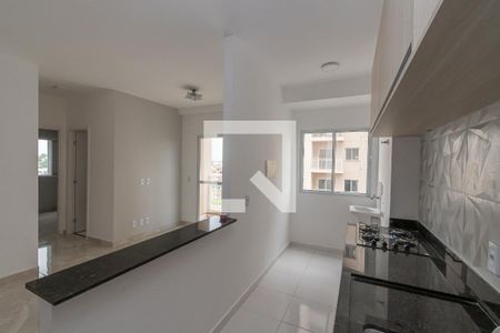 Cozinha e Área de Serviço de apartamento para alugar com 2 quartos, 49m² em Jardim Nossa Senhora de Fatima, Hortolândia