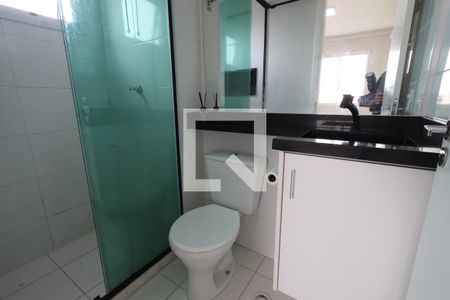 Banheiro Social de apartamento para alugar com 1 quarto, 24m² em Cidade Satelite Santa Barbara, São Paulo