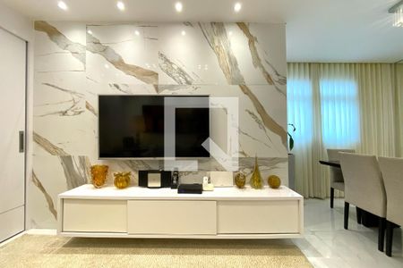 Sala de Estar de apartamento à venda com 3 quartos, 128m² em Luxemburgo, Belo Horizonte