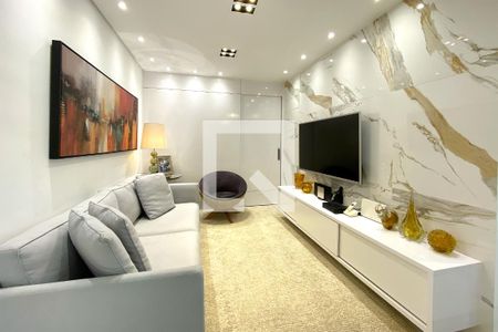 Sala de apartamento à venda com 3 quartos, 128m² em Luxemburgo, Belo Horizonte