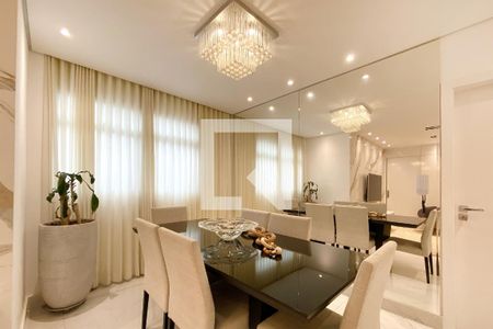 Sala de apartamento à venda com 3 quartos, 128m² em Luxemburgo, Belo Horizonte