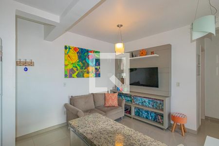 Sala de apartamento à venda com 2 quartos, 48m² em Fátima, Canoas