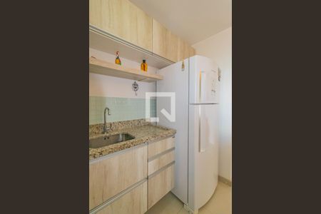 Sala/Cozinha de apartamento à venda com 2 quartos, 48m² em Fátima, Canoas