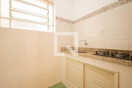 Cozinha e Área de Serviço de kitnet/studio à venda com 1 quarto, 23m² em Floresta, Porto Alegre