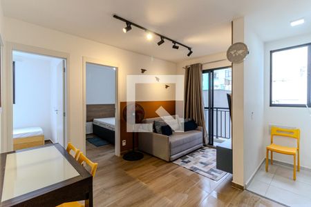 Sala de apartamento para alugar com 2 quartos, 39m² em Centro Histórico de São Paulo, São Paulo
