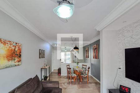 Sala de apartamento para alugar com 3 quartos, 76m² em Baeta Neves, São Bernardo do Campo