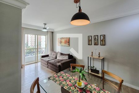 Sala de apartamento para alugar com 3 quartos, 76m² em Baeta Neves, São Bernardo do Campo