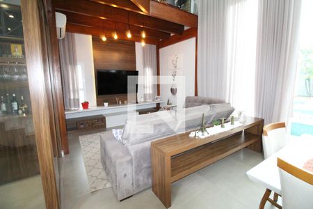 Sala de casa de condomínio para alugar com 4 quartos, 600m² em Colinas do Paratehy, São José dos Campos