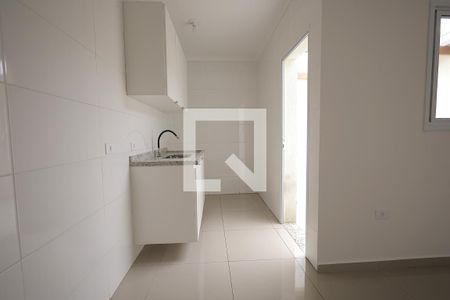 Cozinha de apartamento para alugar com 2 quartos, 55m² em Jardim Ocara, Santo André
