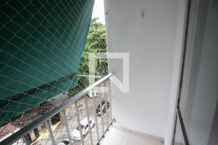 varanda da Sala de apartamento à venda com 2 quartos, 55m² em Taquara, Rio de Janeiro