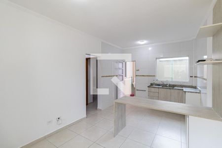 Sala e Cozinha  de apartamento à venda com 2 quartos, 75m² em Vila Santana, São Paulo