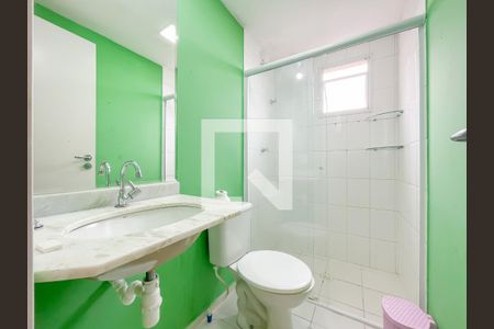 Banheiro da Suíte de apartamento para alugar com 2 quartos, 57m² em Santo Antônio, Osasco