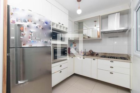 Cozinha de casa de condomínio para alugar com 2 quartos, 85m² em Vila Isolina Mazzei, São Paulo