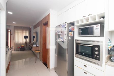 Cozinha de casa de condomínio para alugar com 2 quartos, 85m² em Vila Isolina Mazzei, São Paulo