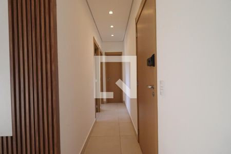 Corredor de apartamento para alugar com 2 quartos, 53m² em Santa Cruz do Jose Jacques, Ribeirão Preto