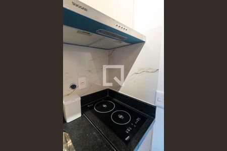 Cozinha de kitnet/studio para alugar com 1 quarto, 27m² em Vila Clementino, São Paulo