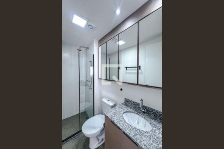 Banheiro de kitnet/studio à venda com 1 quarto, 29m² em Belenzinho, São Paulo