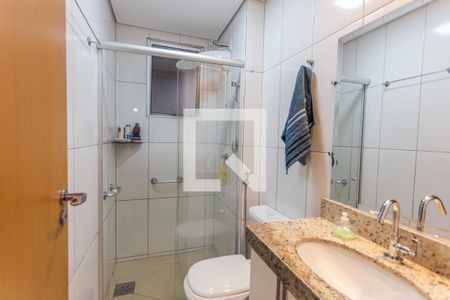 Banheiro da Suíte de apartamento para alugar com 3 quartos, 140m² em Ipiranga, Belo Horizonte