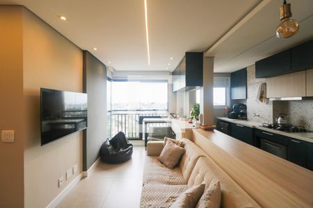 Sala de apartamento à venda com 2 quartos, 51m² em Centro, Diadema