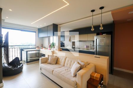 Sala de apartamento à venda com 2 quartos, 51m² em Centro, Diadema