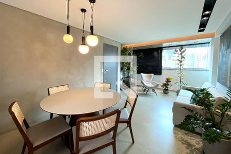 Sala de apartamento à venda com 3 quartos, 88m² em Anchieta, Belo Horizonte
