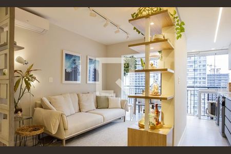 Sala de apartamento à venda com 1 quarto, 47m² em Vila Mariana, São Paulo