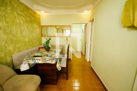 Sala de apartamento para alugar com 1 quarto, 53m² em Vila Caiçara, Praia Grande