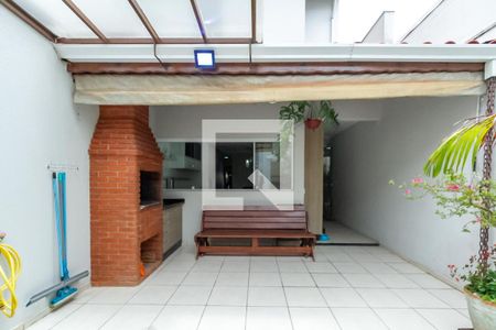 Quintal e Churrasqueira de casa à venda com 3 quartos, 150m² em Jardim Brasilandia, São Bernardo do Campo