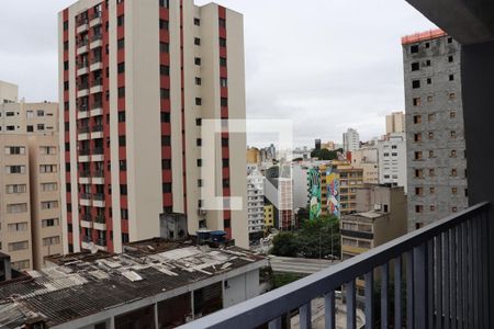 Varanda e Vista de kitnet/studio para alugar com 1 quarto, 29m² em Bela Vista, São Paulo