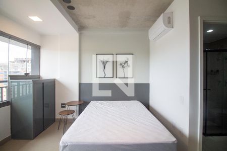Sala / Quarto - Studio de kitnet/studio para alugar com 1 quarto, 23m² em Jardim das Acacias, São Paulo