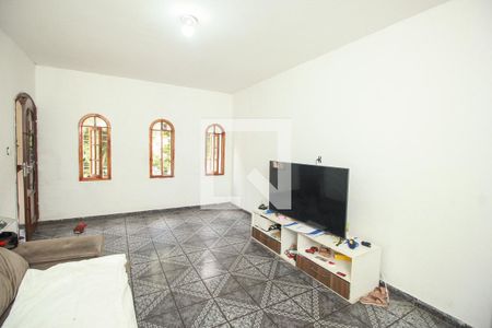 Sala de casa à venda com 3 quartos, 100m² em Jardim Silvana, Santo André
