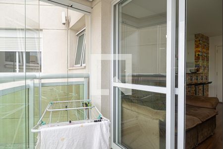 Varanda da Sala de apartamento à venda com 2 quartos, 55m² em Consolação, São Paulo