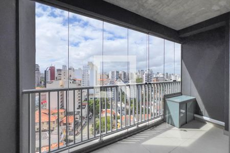 Varanda de kitnet/studio para alugar com 1 quarto, 25m² em Vila Mariana, São Paulo