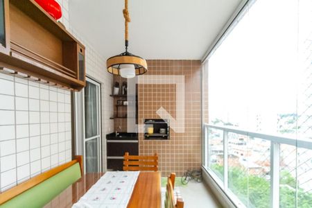 Varanda Gourmet de apartamento para alugar com 3 quartos, 92m² em Baeta Neves, São Bernardo do Campo