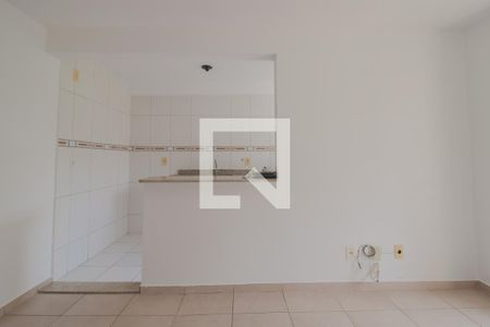 Sala/Sala de jantar de apartamento para alugar com 3 quartos, 57m² em Parque Sao Vicente, Mauá