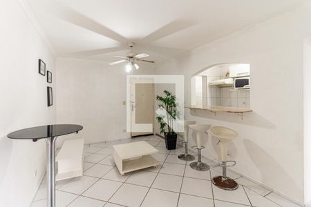 Sala de apartamento para alugar com 1 quarto, 45m² em Santa Cecilia, São Paulo